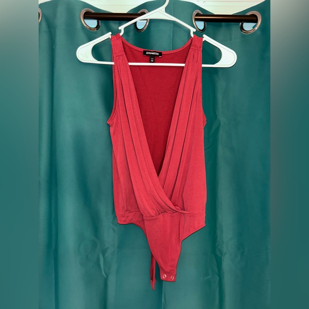 Red bodysuit